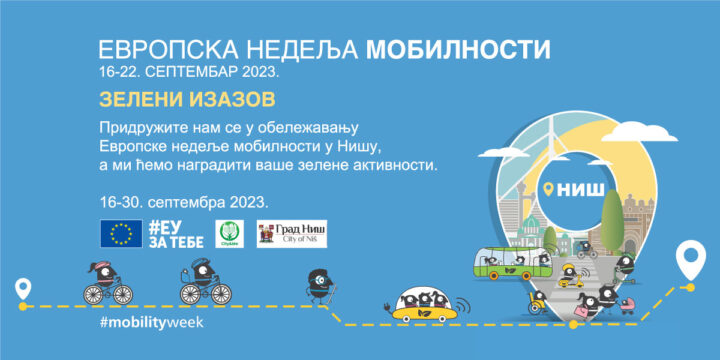 Zeleni izazov Evropske nedelje mobilnosti u Nišu